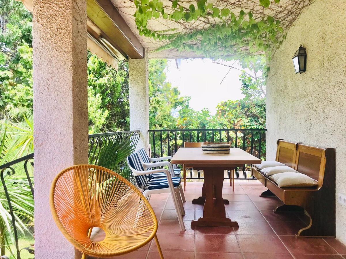 Casa Mediterranea Con Gran Jardin Y Piscina A 500 M De La Playa Roda de Bará Dış mekan fotoğraf
