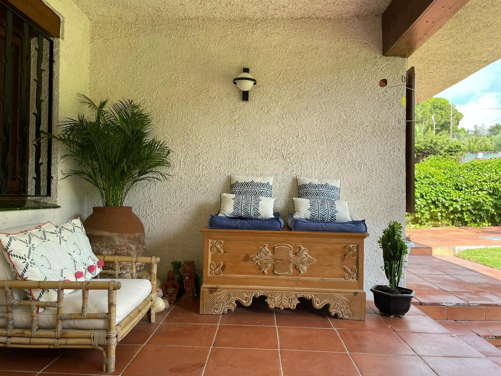 Casa Mediterranea Con Gran Jardin Y Piscina A 500 M De La Playa Roda de Bará Dış mekan fotoğraf
