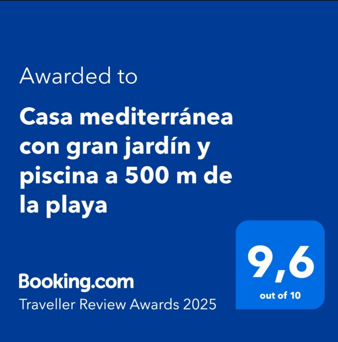 Casa Mediterranea Con Gran Jardin Y Piscina A 500 M De La Playa Roda de Bará Dış mekan fotoğraf